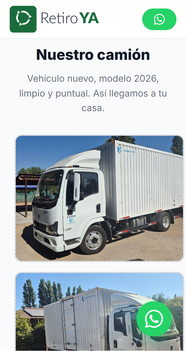 Galería del camión en acción
